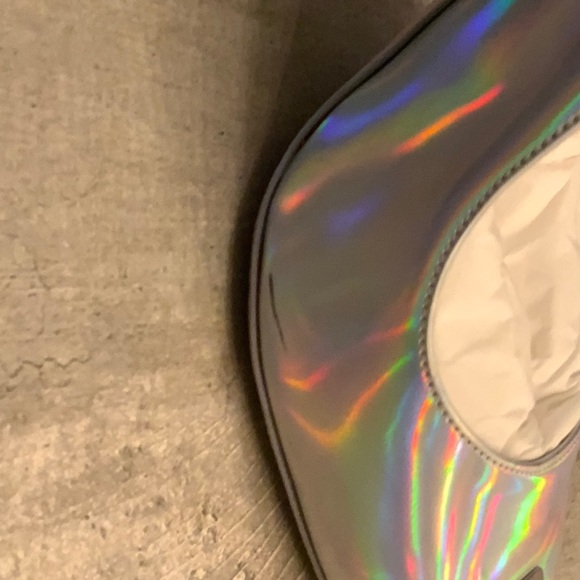 Alexander McQueen Silver Holo Heels - Picture 6 of 9